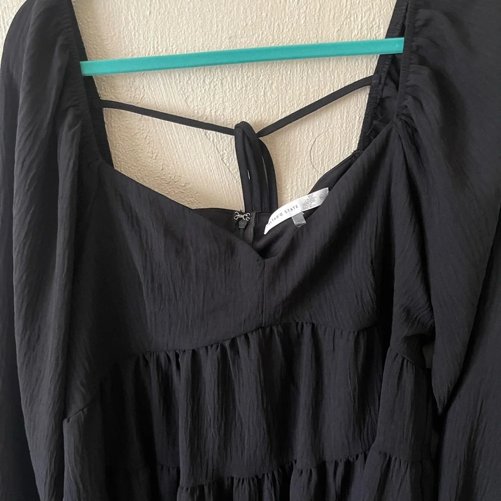 Altar'd State Black Strappy Dress - Picture 6 of 10